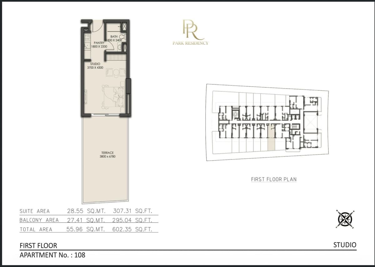 Studio Floor Plan